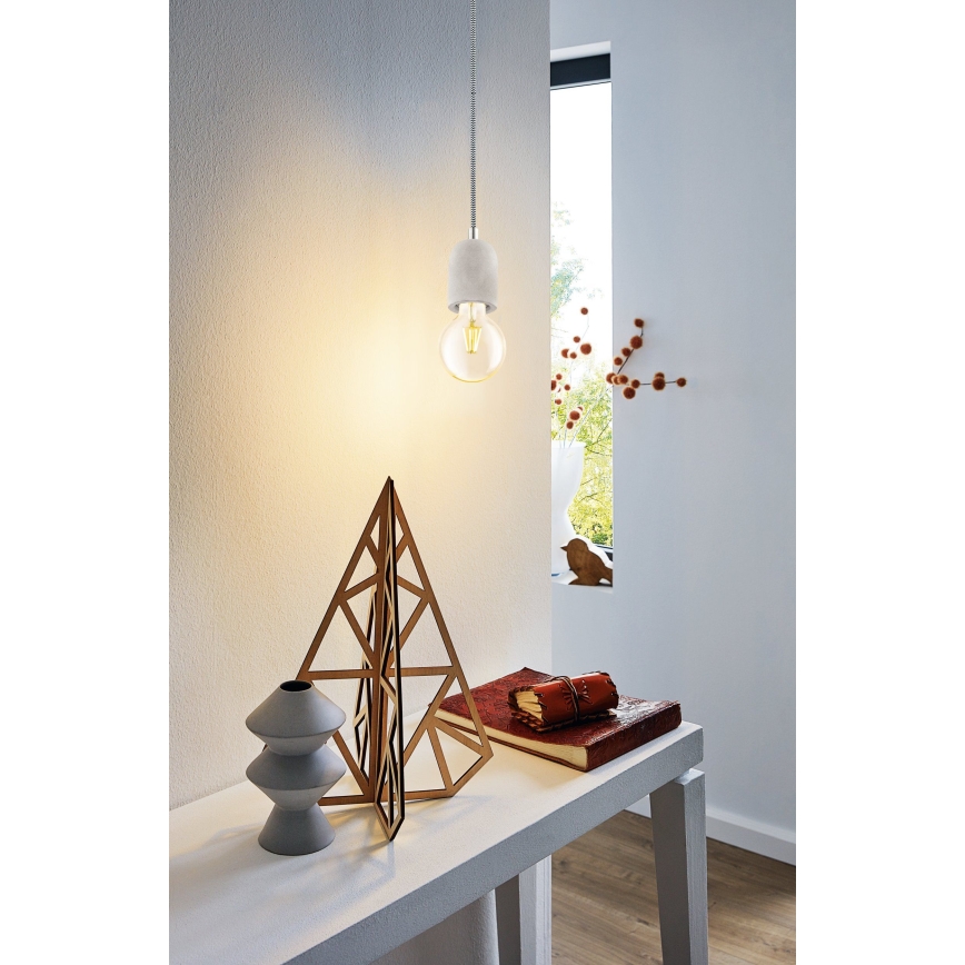 Eglo - Lampadario a sospensione con filo 1xE27/60W/230V
