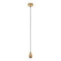 Eglo 32543 - Plafoniera YORTH 1xE27/60W/230V rovere