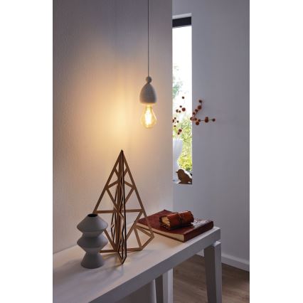 Eglo 32544 - Plafoniera YORTH 1xE27/60W/230V bianca