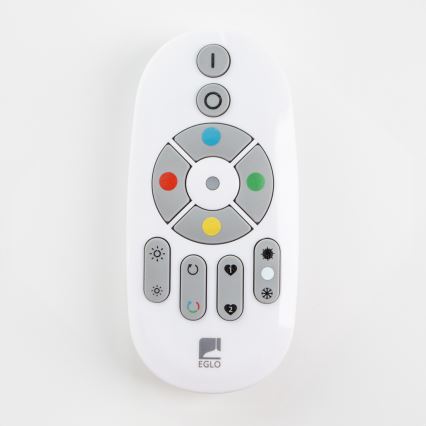 Eglo 32547 - Panneau en saillie/encastré 2en1 RGBW à intensité variable SALOBRENA-C LED/34W/230V blanc 60x60 cm + télécommande