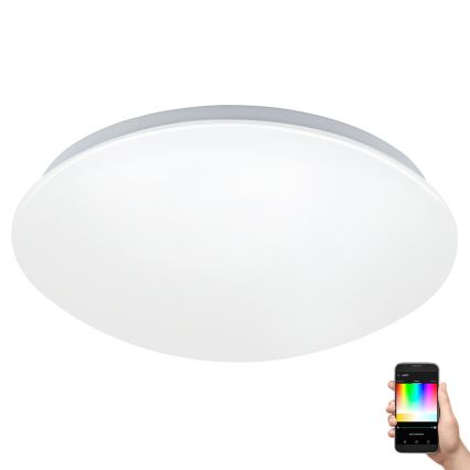 Eglo - Plafoniera LED RGB GIRON-C LED/17W/230V