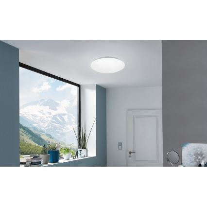 Eglo - Plafoniera LED RGB GIRON-C LED/17W/230V