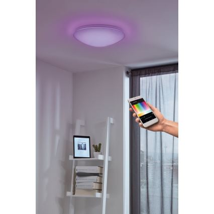 Eglo - Plafoniera LED RGB GIRON-C LED/17W/230V