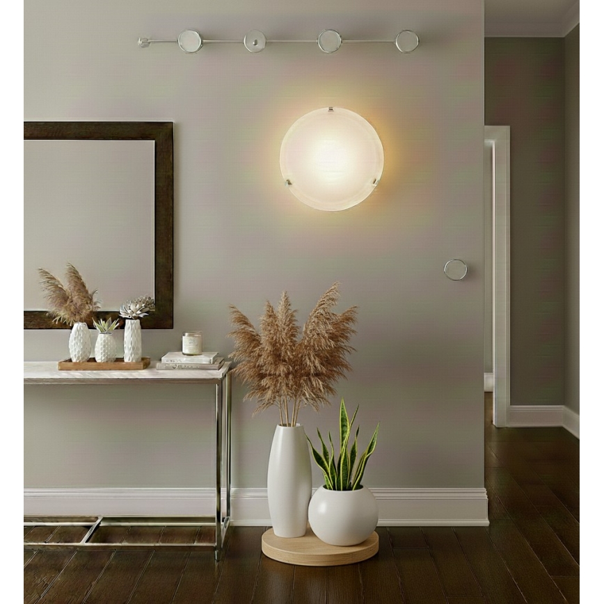 Eglo 32599 - Plafoniera LED SALOME LED/11W/230V Ø 30 cm in vetro alabastrino - garanzia 5 anni