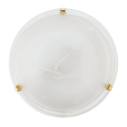 Eglo 32601 - Plafoniera a LED SALOME LED/11W/230V Ø 30 cm oro/vetro alabastro