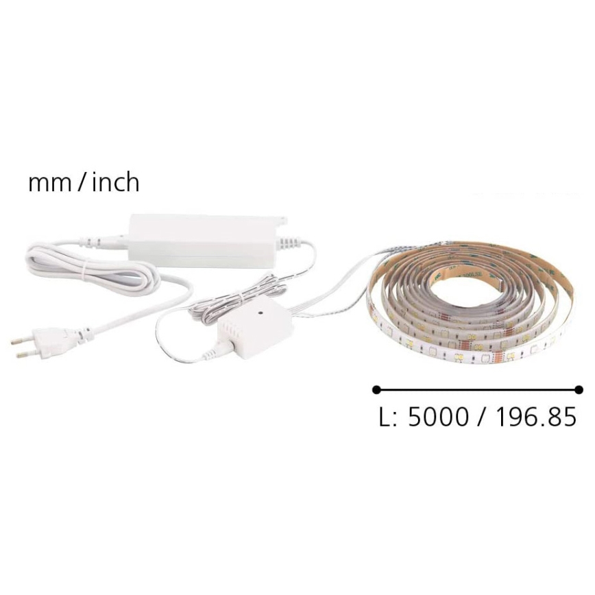 Eglo - Striscia LED RGB 5m STRIPE-C LED-RGB/19W/230V