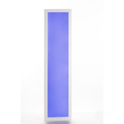 Eglo 32734 - Panneau en saillie/encastré RGBW à intensité variable 2en1 SALOBRENA-C LED/34W/230V blanc + télécommande