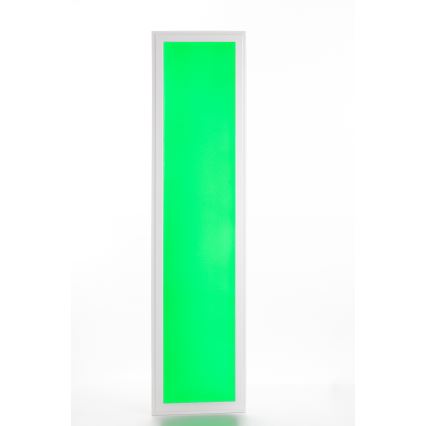 Eglo 32734 - Panneau en saillie/encastré RGBW à intensité variable 2en1 SALOBRENA-C LED/34W/230V blanc + télécommande