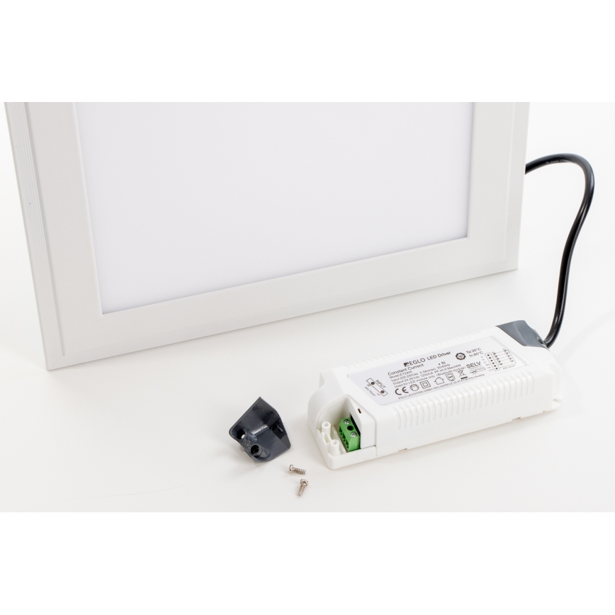 Eglo 32734 - LED RGBW Pannello dimmerabile da superficie/incasso 2in1 SALOBRENA-C LED/34W/230V bianco + telecomando