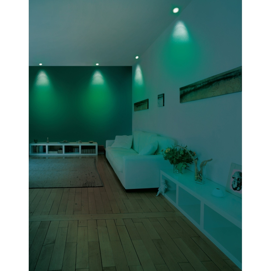 Eglo - Lampada da incasso LED RGB dimmerabile FUEVA-C LED/5,4W/230V Ø 12 cm