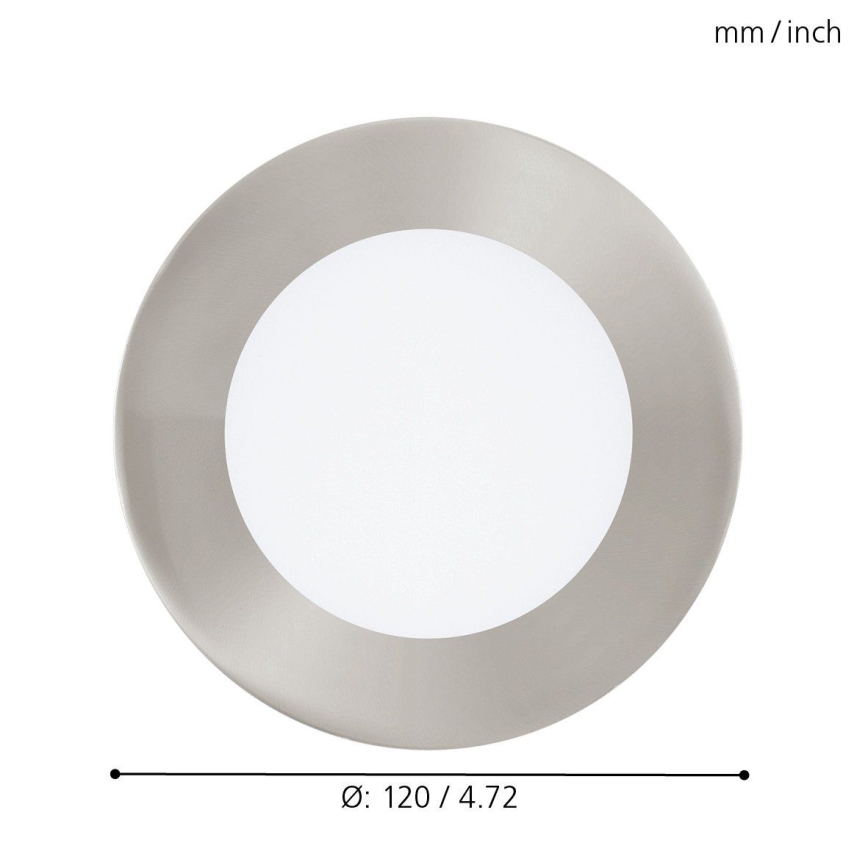 Eglo - Lampada da incasso LED RGB dimmerabile FUEVA-C LED/5,4W/230V Ø 12 cm