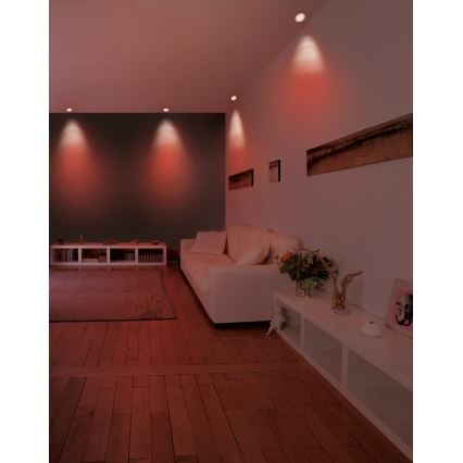 Eglo - Spot encastrable LED RGB dimmable FUEVA-C LED/5,4W/230V Ø 12 cm