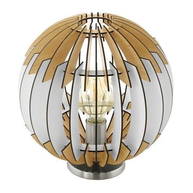 Eglo 32848 - Lampe de table OLMERO 1xE27/60W/230V