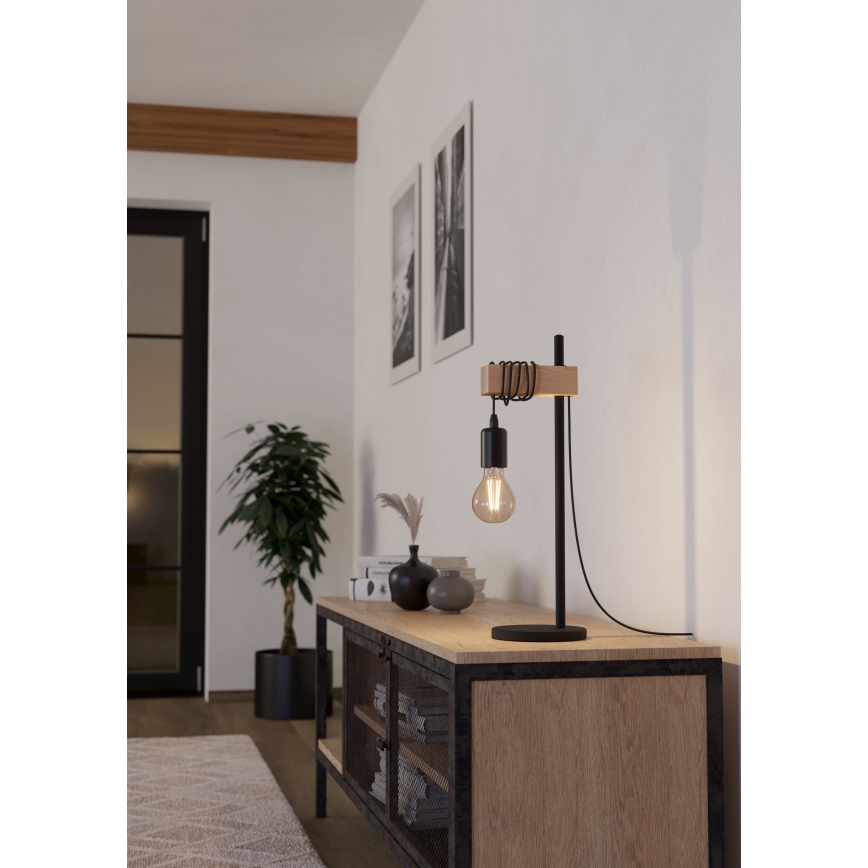 Eglo - Tischlampe TOWNSHEND 1xE27/10W/230V
