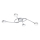 Eglo 32996 - Plafoniera LED SALTO 4xLED/5,4W/230V cromo lucido