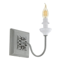 Eglo 33002 - Wandleuchte 1xE14/40W/230V grau