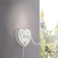 Eglo 33004 - Applique murale 1xE14/40W/230V blanche/patinée