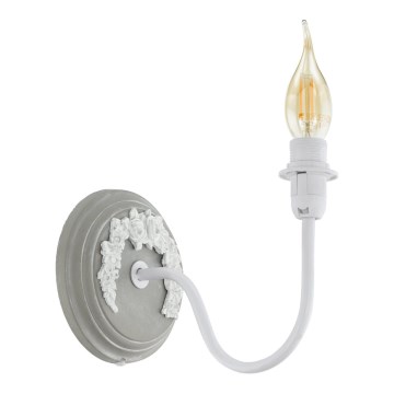 Eglo 33005 - Applique murale 1xE14/40W/230V blanc/gris