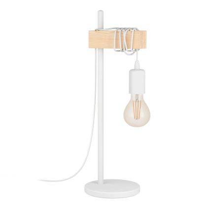 Eglo - Lampada da tavolo TOWNSHEND 1xE27/10W/230V