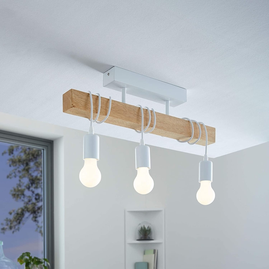 Eglo - Lampadario fisso TOWNSHEND 3xE27/60W/230V
