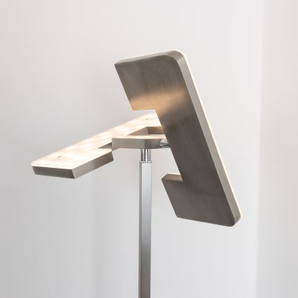 Eglo 33182 - Lampada da terra dimmerabile a LED SOLANO 1xLED/26W/230V +1xLED/3,2W 3000K cromo opaco