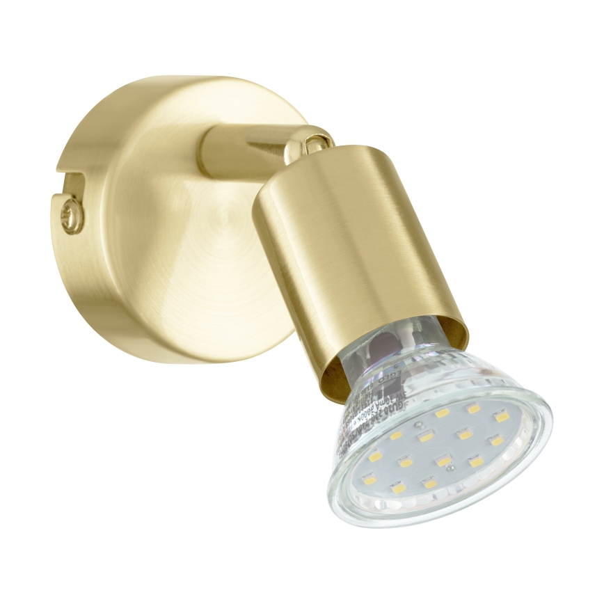 Eglo - Luce Spot da parete a LED 1xGU10/2,8W/230V 3000K oro