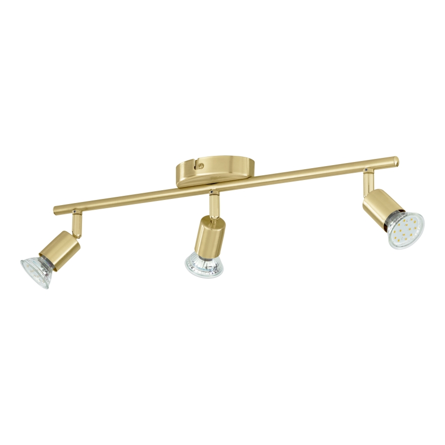 Eglo - Faretto LED 3xGU10/2,8W/230V 3000K oro