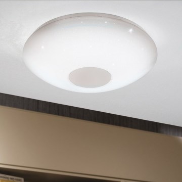 Eglo 33218 - Dimmbare LED-RGBW-Deckenleuchte VOLTAGO-C LED/17W/230V 2700-6500K d 38 cm