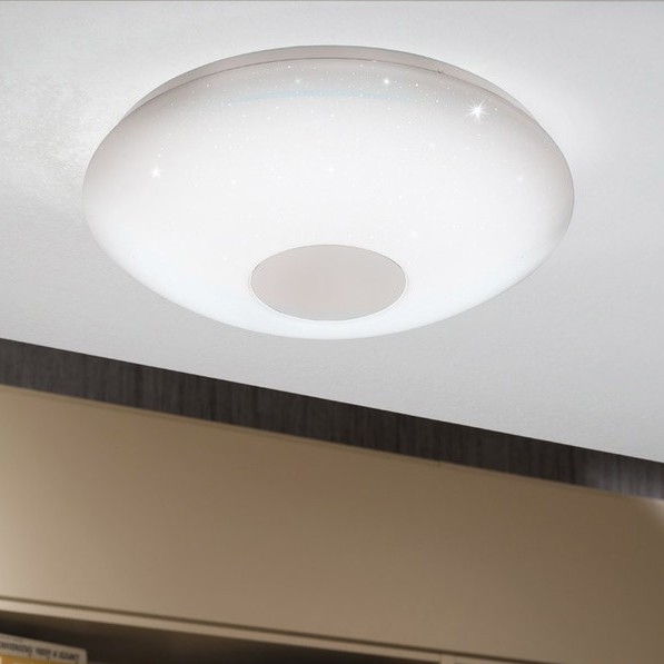 Eglo 33218 - Plafonier RGBW à intensité variable VOLTAGO-C LED/17W/230V 2700-6500K d. 38 cm