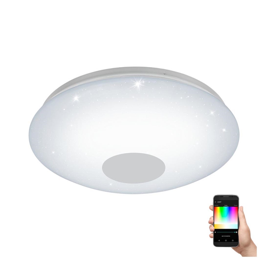 Eglo 33218 - Plafoniera LED RGBW dimmerabile VOLTAGO-C LED/17W/230V 2700-6500K diam. 38 cm