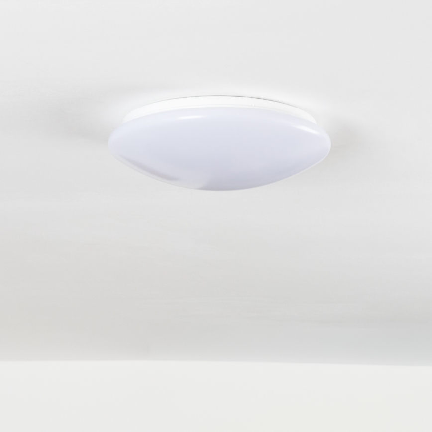 Eglo 33219 - Plafoniera da soffitto LED RGBW dimmerabile GIRON-C LED/17W/230V Ø 30 cm bianca