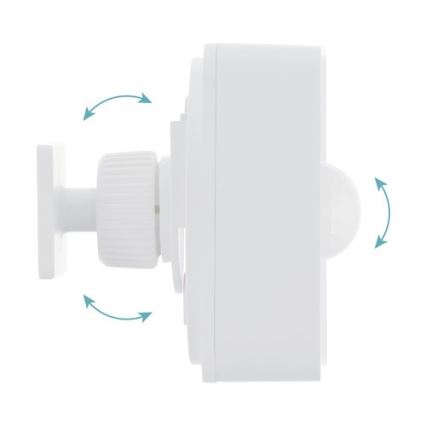 Eglo 33236 - Sensore esterno combinato di movimento e crepuscolare CONNECT SENSOR 3xAA 12 m bianco IP44