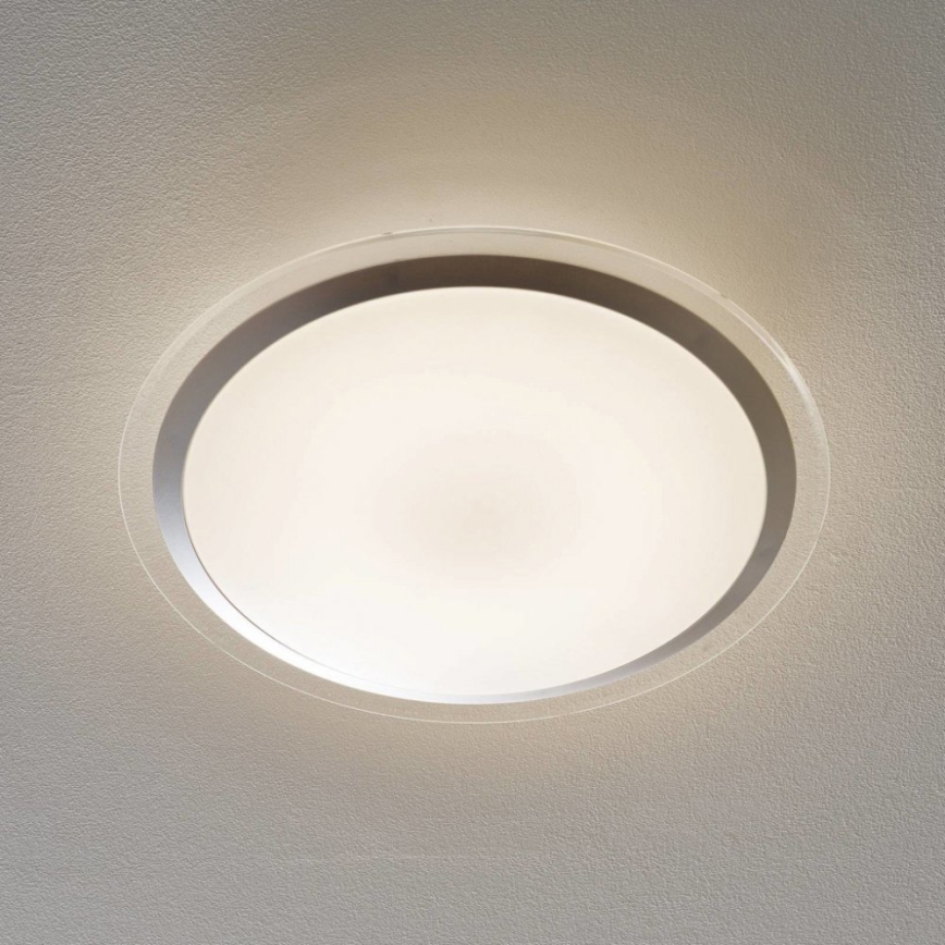 Eglo 33255 - Plafoniera LED RGBW dimmerabile COMPETA-C LED/17W/230V 2700–6500K Ø 43 cm
