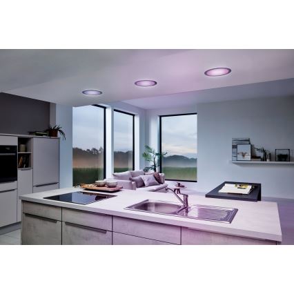 Eglo 33317 - LED RGBW dimmbares Einbau-Downlight FUEVA-C LED/15,6W/230V 2700-6500K Ø 22,5 cm