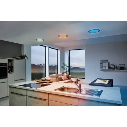 Eglo 33317 - LED RGBW dimmbares Einbau-Downlight FUEVA-C LED/15,6W/230V 2700-6500K Ø 22,5 cm