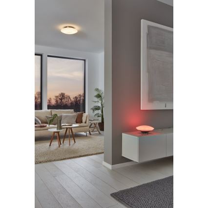 Eglo 33324 - Lampada da tavolo LED RGBW dimmerabile FRATTINA-C LED/18W/230V cromo satinato