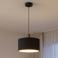 Eglo 33354 - Hängeleuchte AMANI an Kabel, 1xE27/60W/230V, Ø 38 cm, schwarz