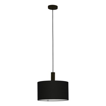 Eglo 33354 - Hängeleuchte AMANI an Kabel, 1xE27/60W/230V, Ø 38 cm, schwarz