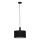 Eglo 33354 - Suspension sur câble AMANI 1xE27/60W/230V Ø 38 cm noir