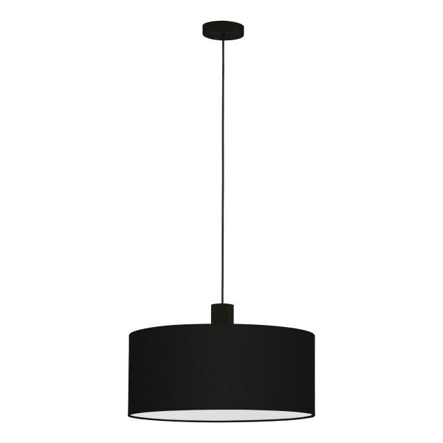 Eglo 33355 - Suspension AMANI sur câble 1xE27/60W/230V Ø 53 cm noir