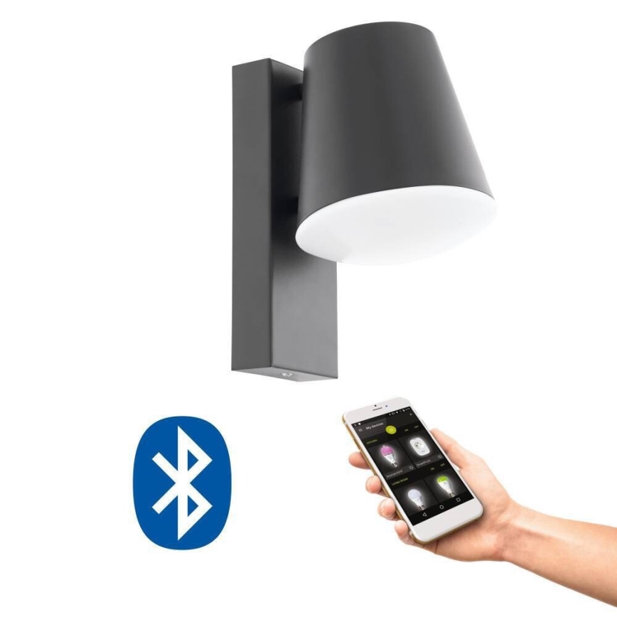 Eglo 33559 - Dimmbare LED-Wandleuchte für den Außenbereich CALDIERO-C 1xE27/9W/230V IP44