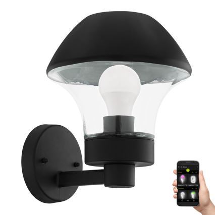 Eglo 33567 - LED-dimmbare Außenwandleuchte VERLUCCA-C 1xE27/9W/230V IP44
