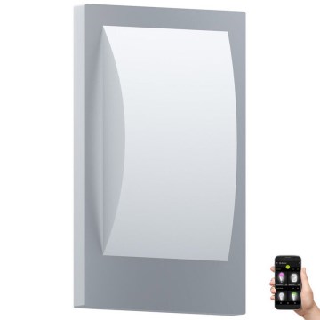 Eglo 33569 - Applique a LED da esterno VERRES-C LED/9W/230V IP44 cromo opaco