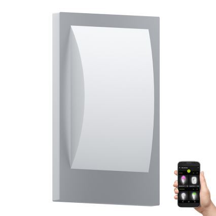 Eglo 33569 - Applique murale d'extérieur LED VERRES-C LED/9W/230V IP44 chrome mat