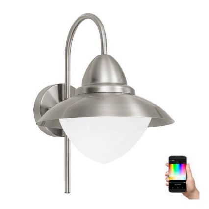 Eglo 33583 - LED RGBW Außenwandleuchte SIDNEY 1xE27/9W/230V IP44