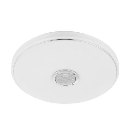 Eglo - LED RGBW Plafoniera dimmerabile da bagno con altoparlante LED/19W/230V 3000-6500K IP44 diametro 39 cm bianco + telecomando