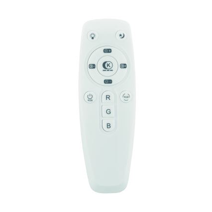 Eglo - LED RGBW Plafoniera dimmerabile da bagno con altoparlante LED/19W/230V 3000-6500K IP44 diametro 39 cm bianco + telecomando