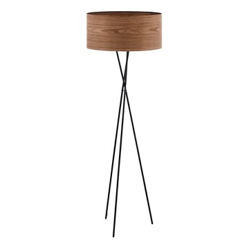 Eglo 33705 - Lampadaire CANNAFESCA 1xE27/60W/230V marron/noir