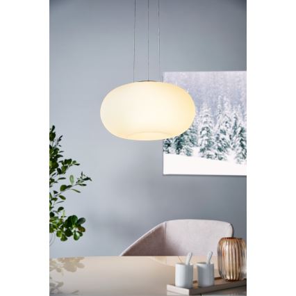 Eglo 33766 - Dimmbare LED-RGBW-Hängeleuchte OPTICA-C LED/22W/230V