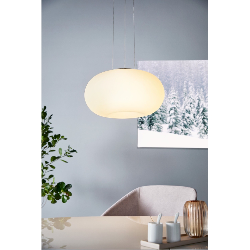 Eglo 33766 - Suspension filaire RGBW à intensité variable OPTICA-C LED/22W/230V